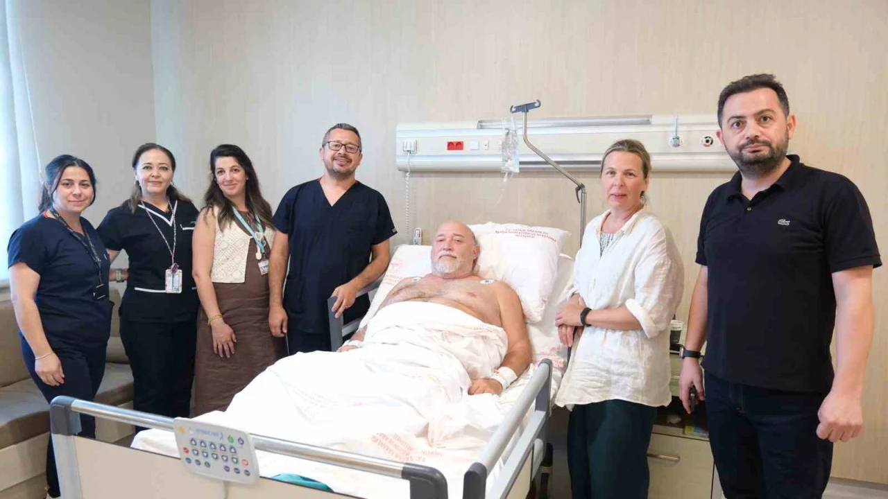 Rus hasta Mersin Şehir Hastanesinde sağlığına kavuştu