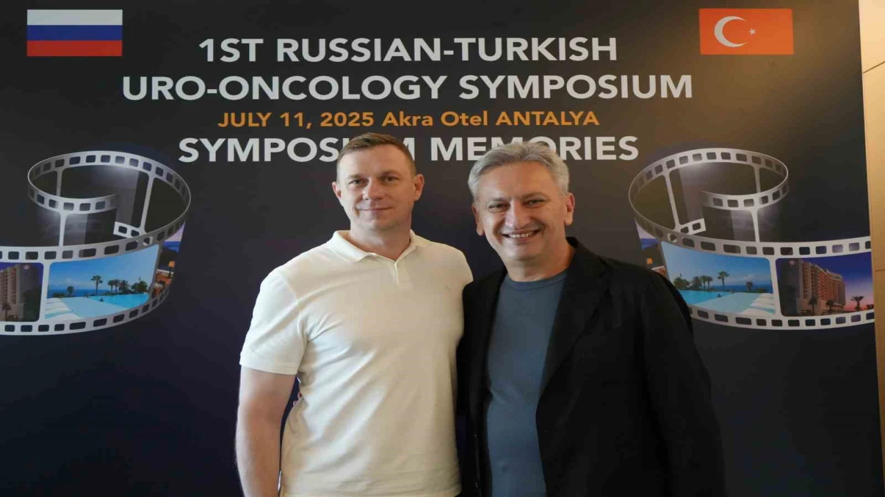 Rus ve Türk uzmanlar Antalyada üroonkolojiyi masaya yatırdı