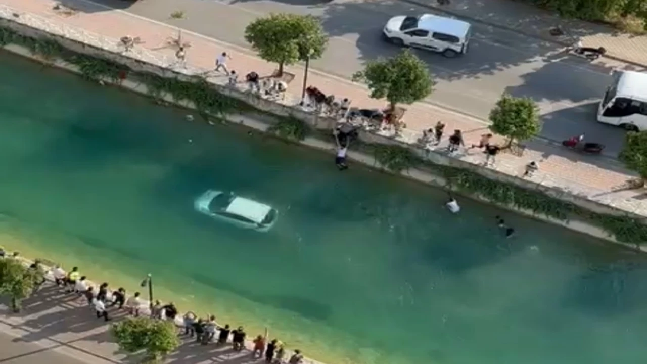 Sulama kanalında can pazarı