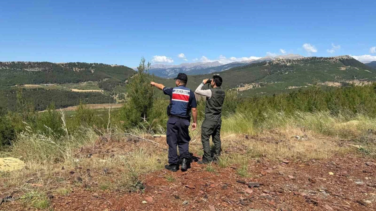 Tarsusta orman yangınlarına karşı ortak devriye