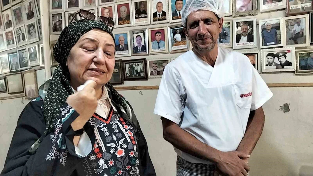 Tatlıcı çırağından ustasına vefa