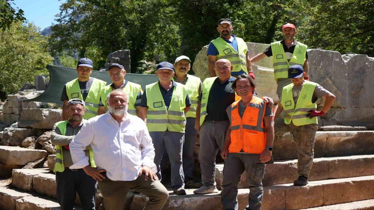 Termessosta tarih gün yüzüne çıkıyor: Antik kentte ilk kazı başladı