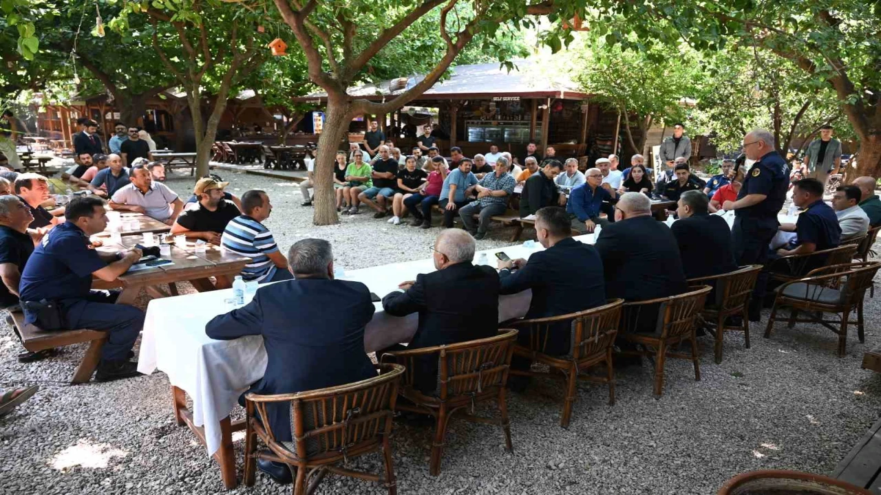 Turizm Güvenlik Toplantısı Kumlucada yapıldı