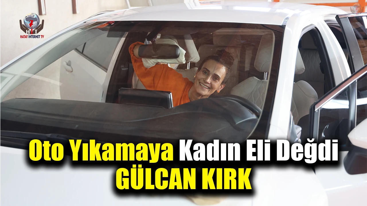 ‘Abi diye seslenenler olsa da oto yıkamacı Gülcan, depremin yıkamadığı hayalleriyle ekmek parasını kazanıyor