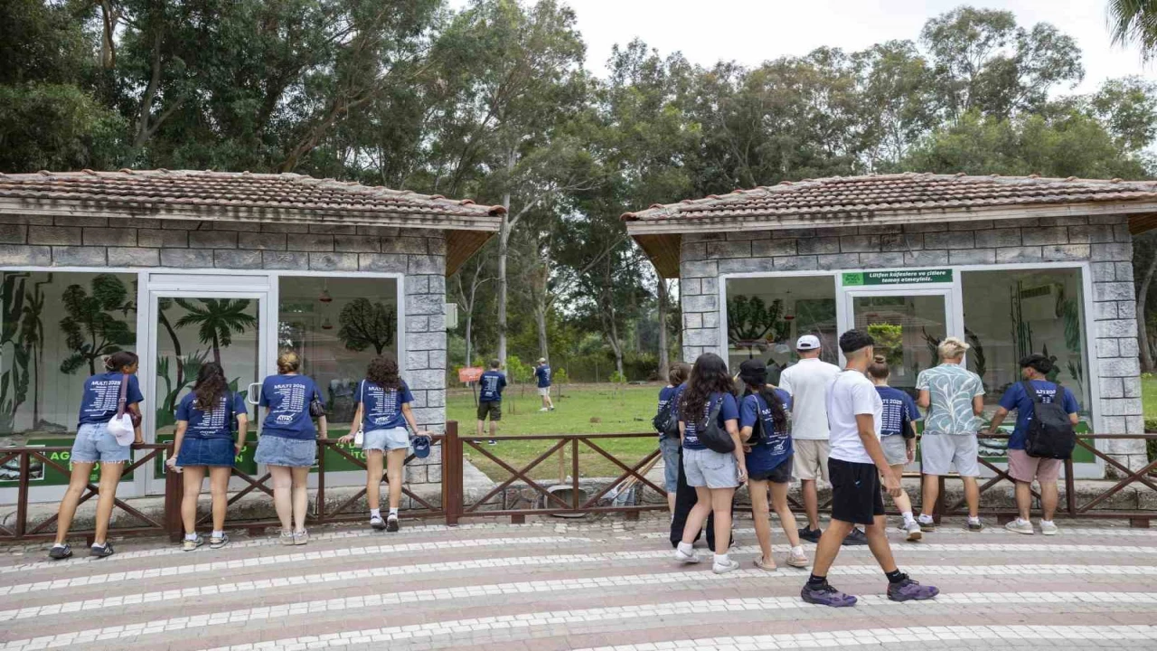 Almanyadan gelen öğrenciler Mersinde kültürlerarası köprü kurdu