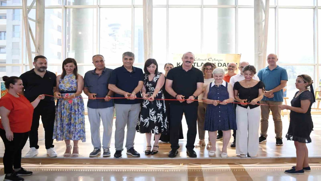 Anlamlı serginin açılışını başkan Kotan yaptı