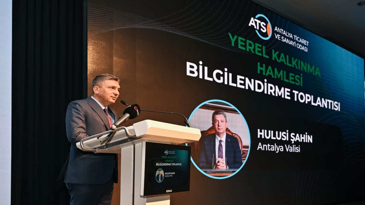 Antalyada Yerel Kalkınma Hamlesi tanıtıldı, yeni teşvik modeli anlatıldı