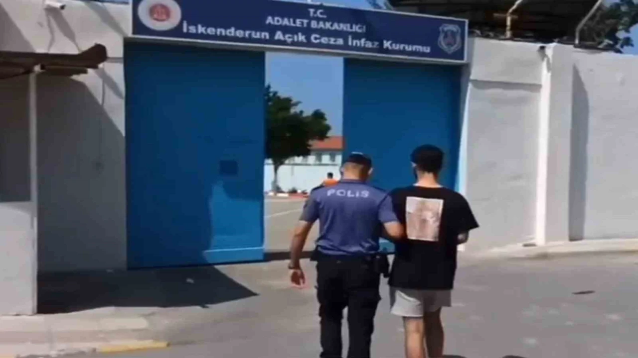 Arsuzda 7 ay 15 gün hapis cezasıyla aranan şahıs yakalandı