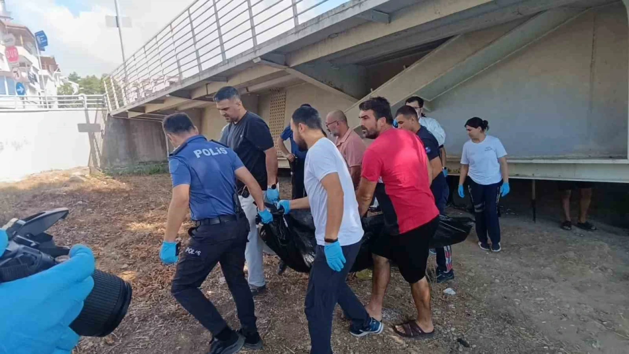 Balık avlamak için geldiği ırmakta ceset buldu