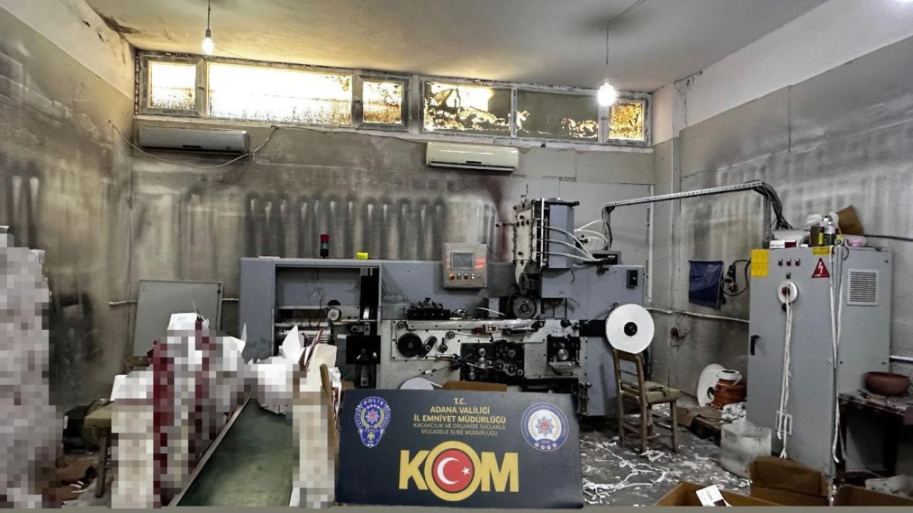 Bardak üretimi için kiralayıp, makaron üretim tesisine çevirmiş