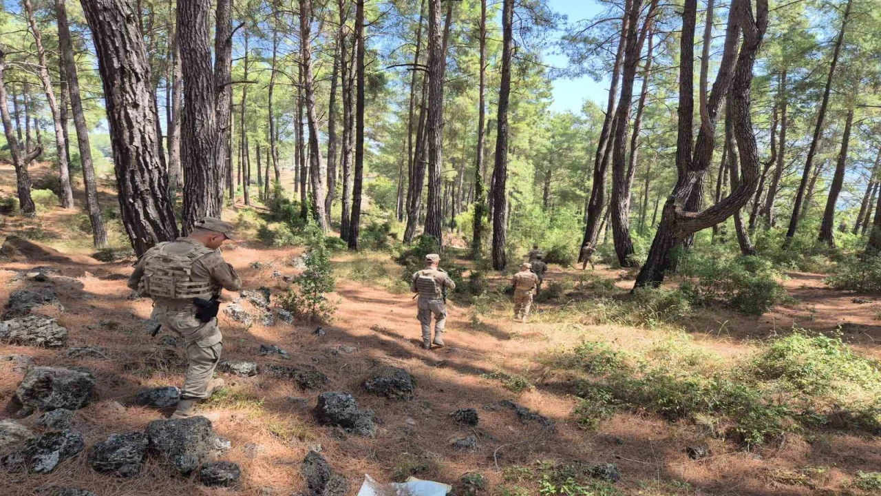 Burdurda jandarmadan orman yangınlarına karşı 24 saat devriye