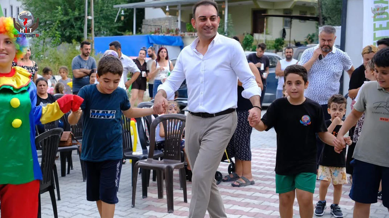 Defne Belediyesi'nin üç mahallede düzenlediği etkinliklerde çocuklar doyasıya eğlendi