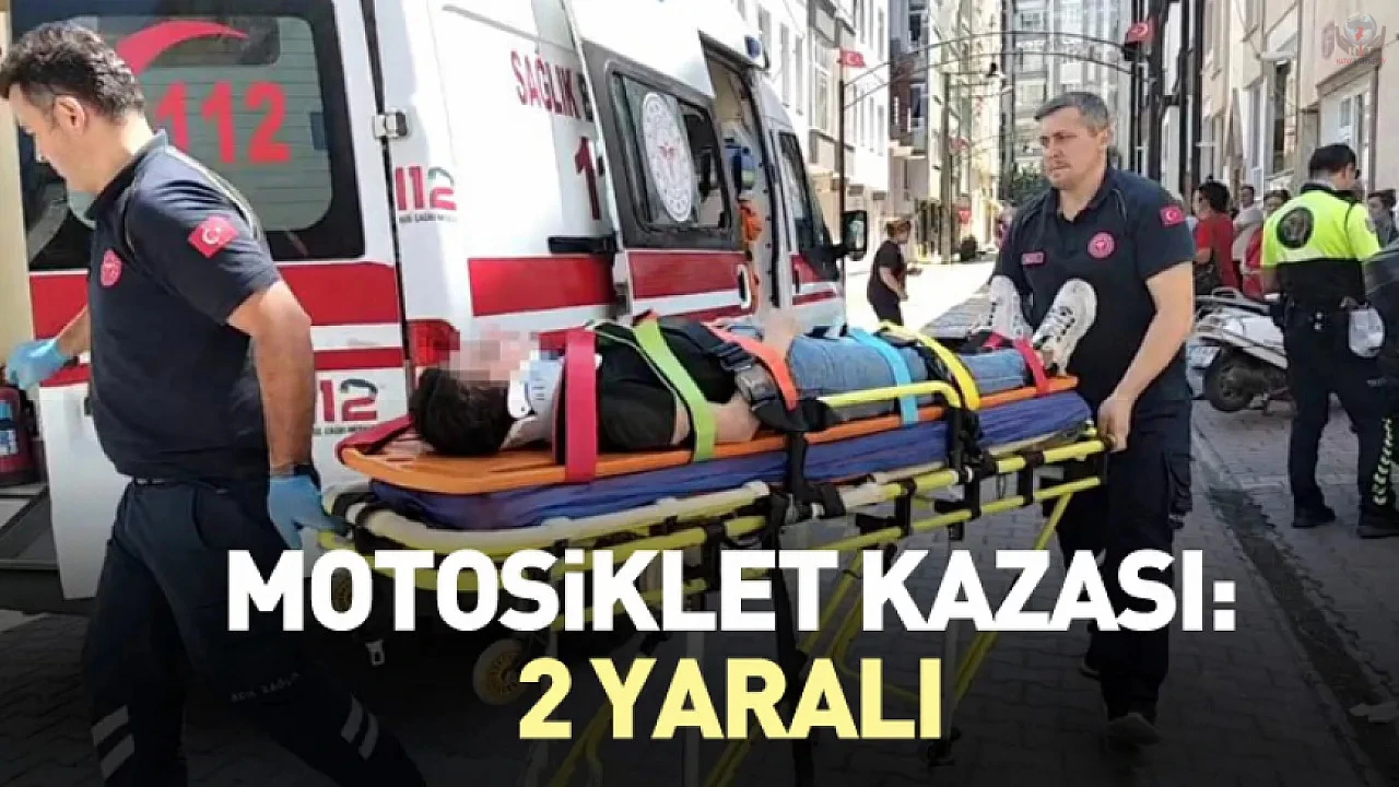 Dörtyol’da motosiklet kazası: 2 yaralı