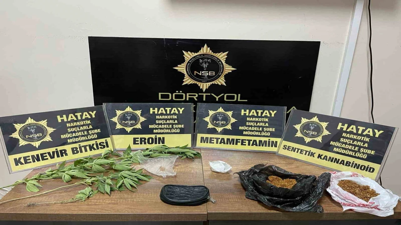 Dörtyolda uyuşturucu operasyonu
