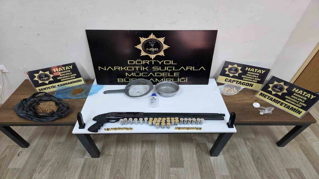 Dörtyolda uyuşturucu satıcılarına yönelik operasyon; 10 gözaltı