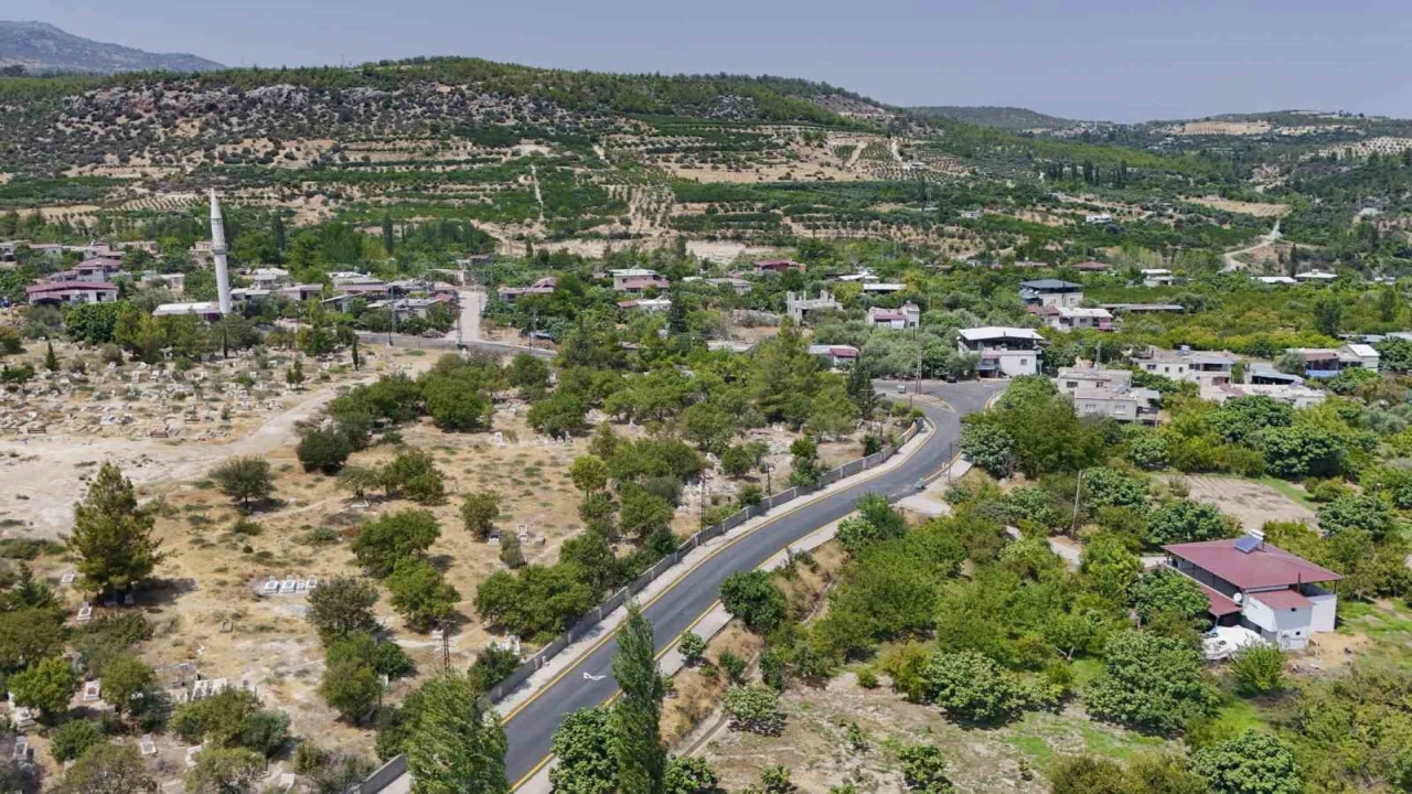 Gülnarın caddeleri daha konforlu hale geldi