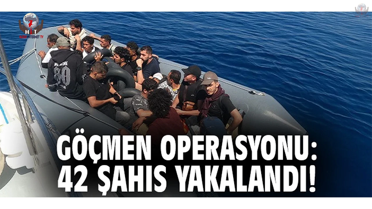 Hatay'da 42 Kaçak Göçmen Yakalandı