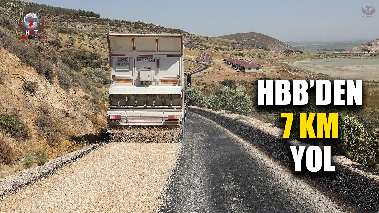 HBB, Çakallıda 7 km yol yaptı