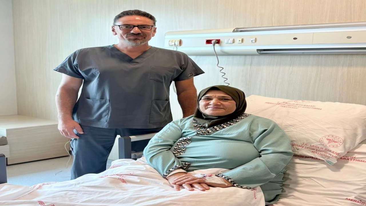 Iraklı hasta Mersinde şifa buldu