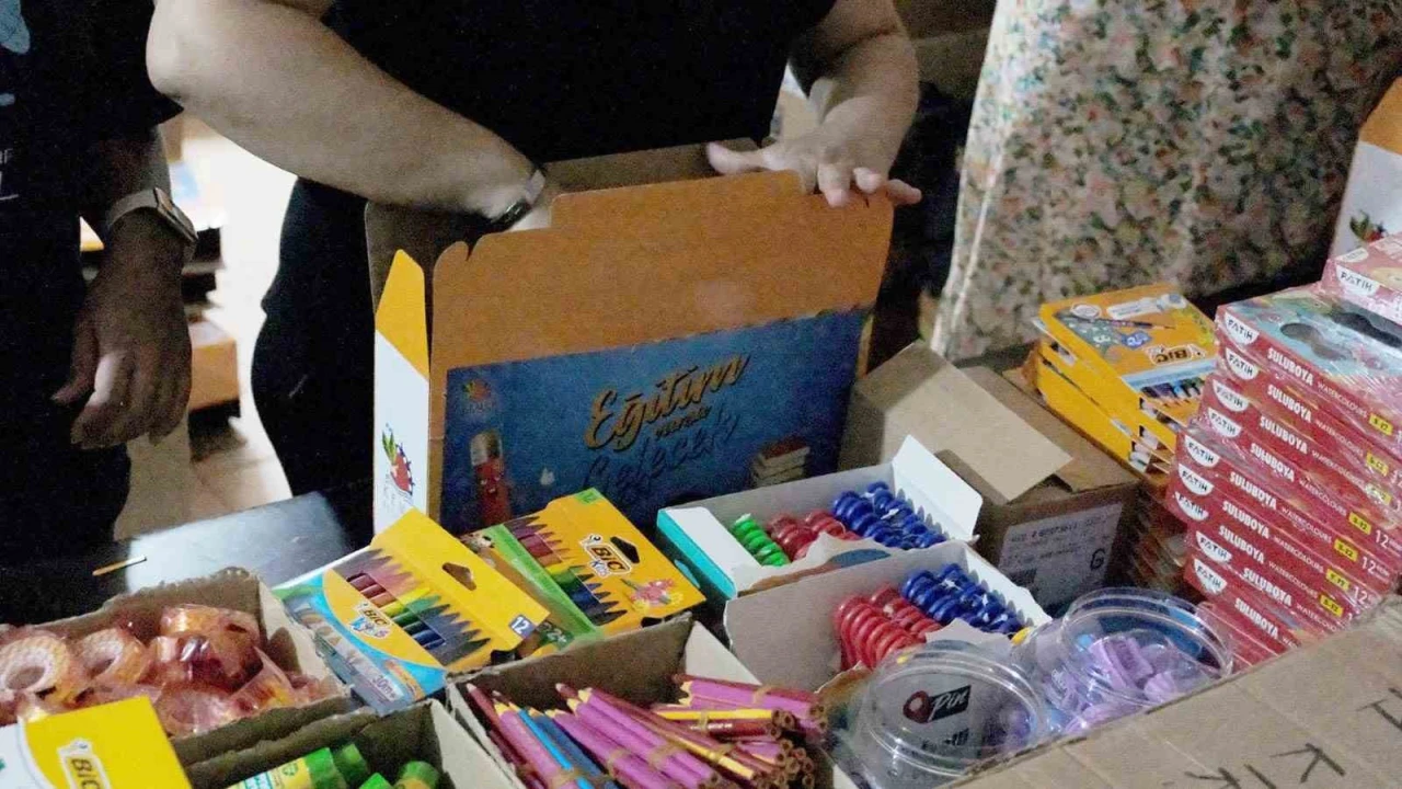 Kırtasiye malzemelerinin dağıtımı başlıyor