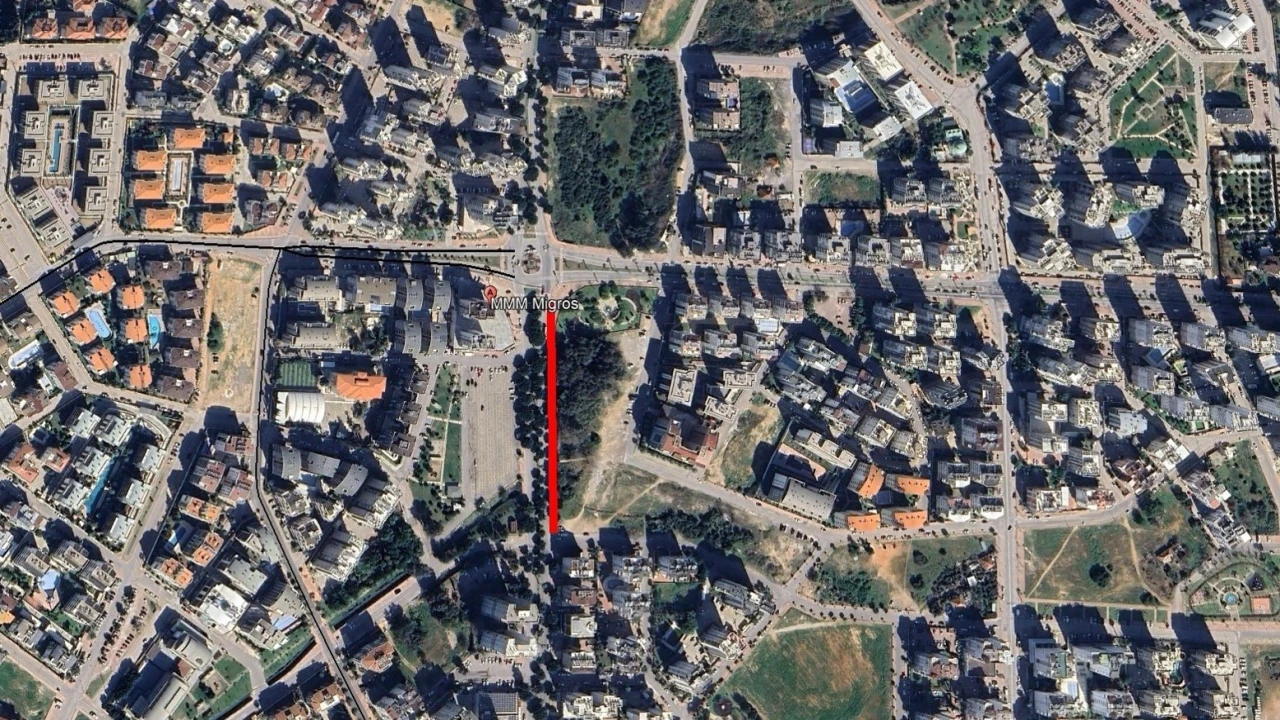 Konyaaltında yol trafiğe kapanıyor