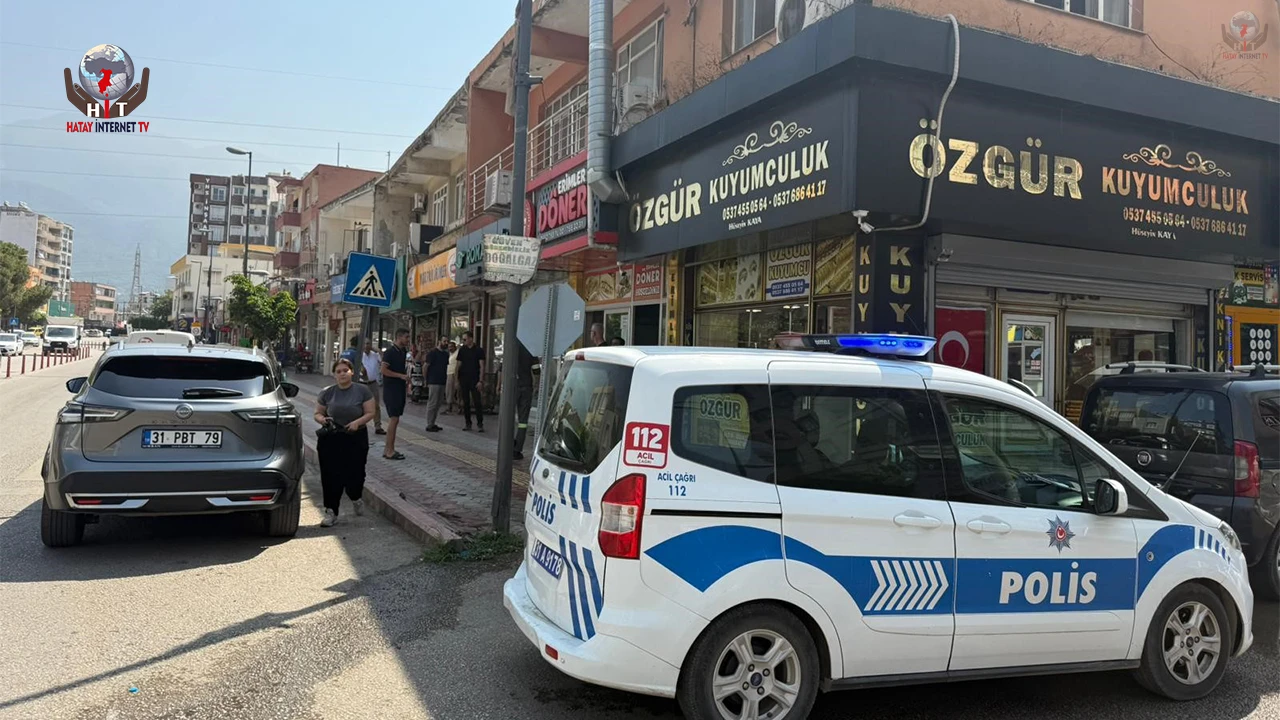 Kuyumcu soygunu esnafın uyanıklığıyla başarısız sonuçlandı