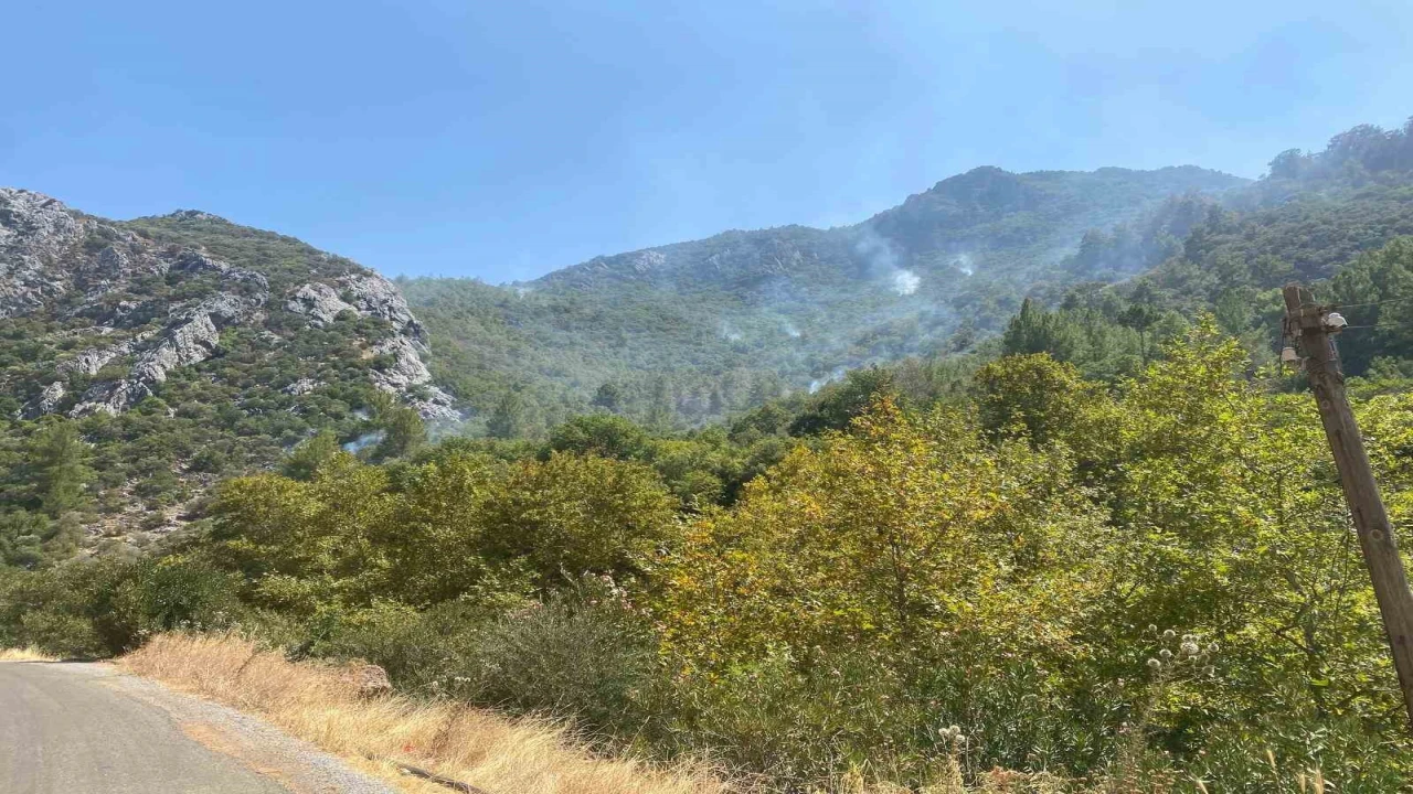 Mersin Anamurdaki orman yangını büyük ölçüde kontrol altına alındı