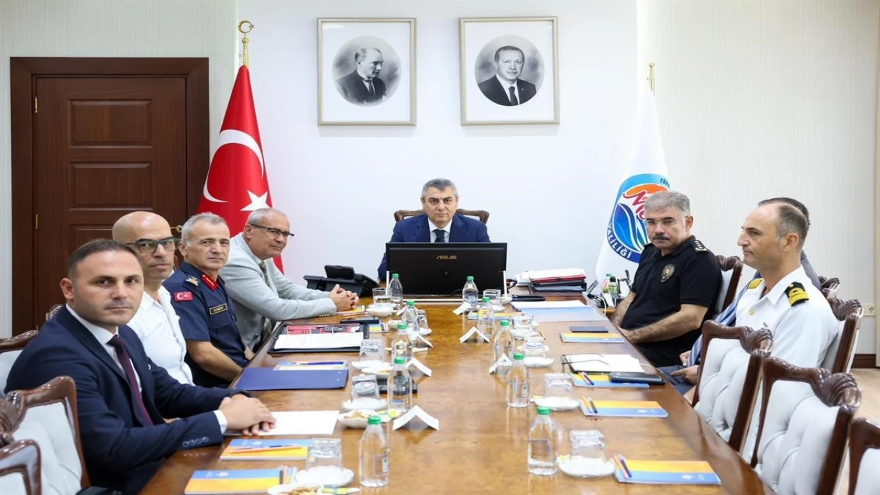 Mersinde güvenlik ve asayiş tedbirleri masaya yatırıldı