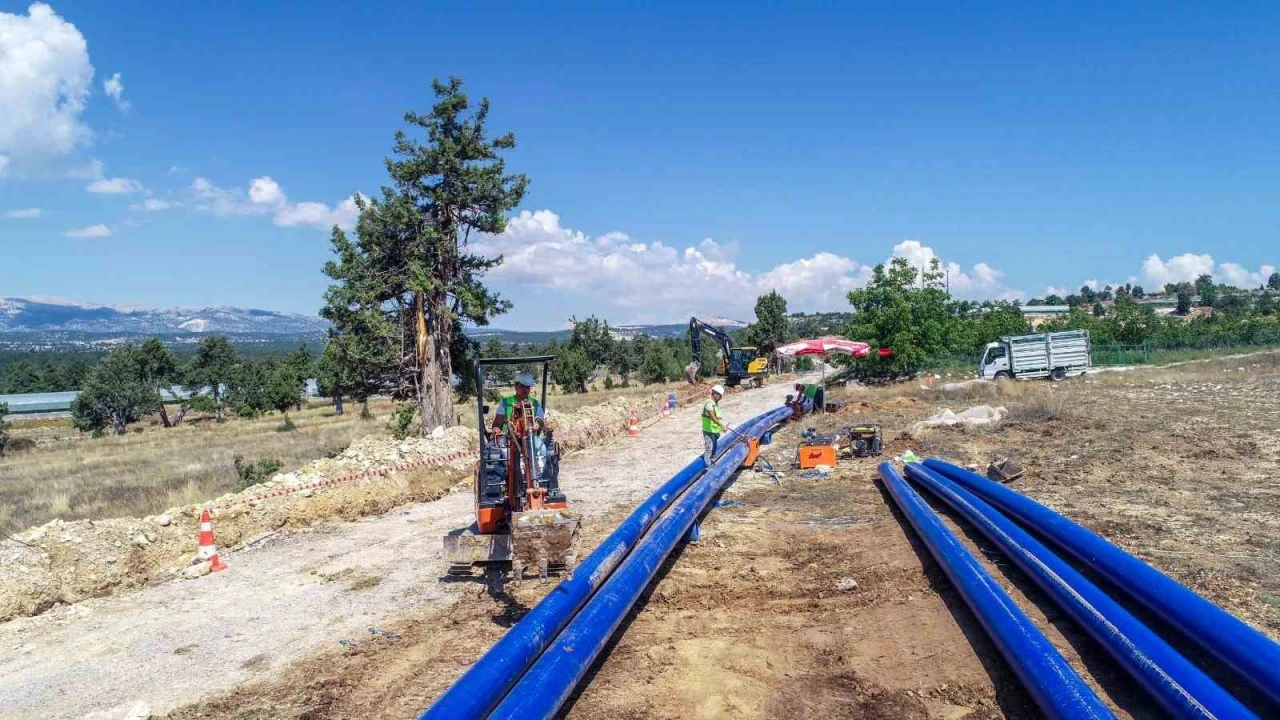 MESKİ, Erdemlide içme suyu çalışmalarını sürdürüyor