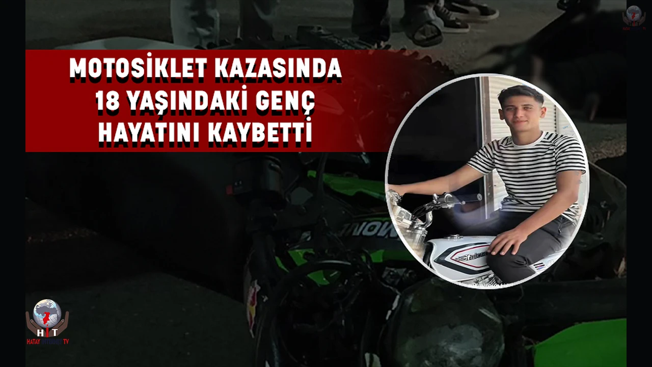 Motosiklet kazasında genç hayatını kaybetti
