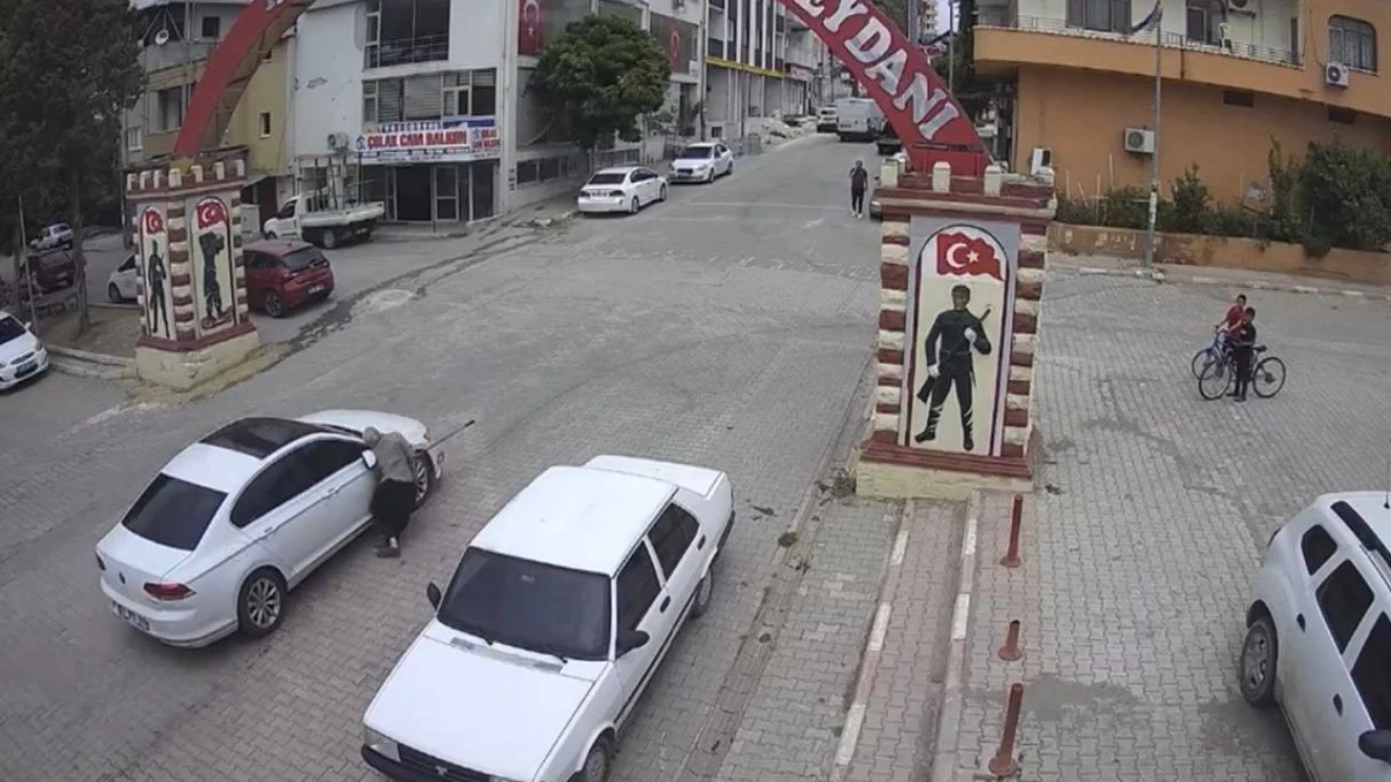 Osmaniyede otomobil görme engelli vatandaşa çarptı