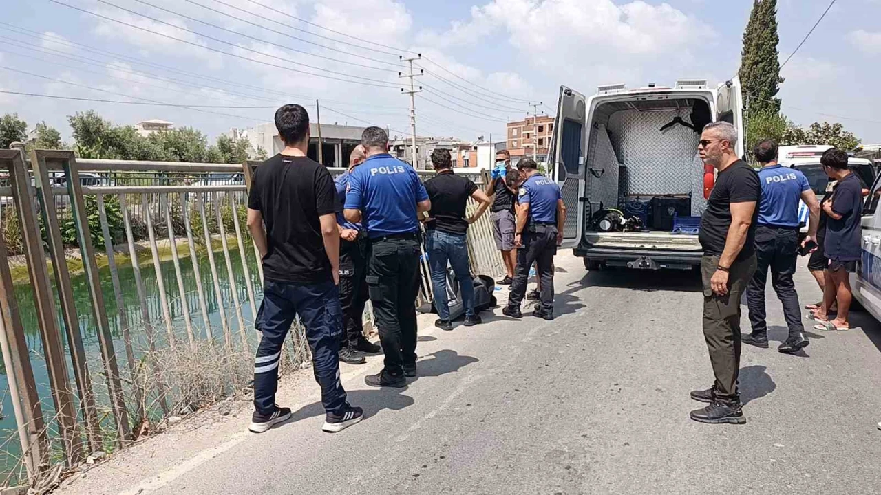 Sulama kanalında erkek cesedi bulundu