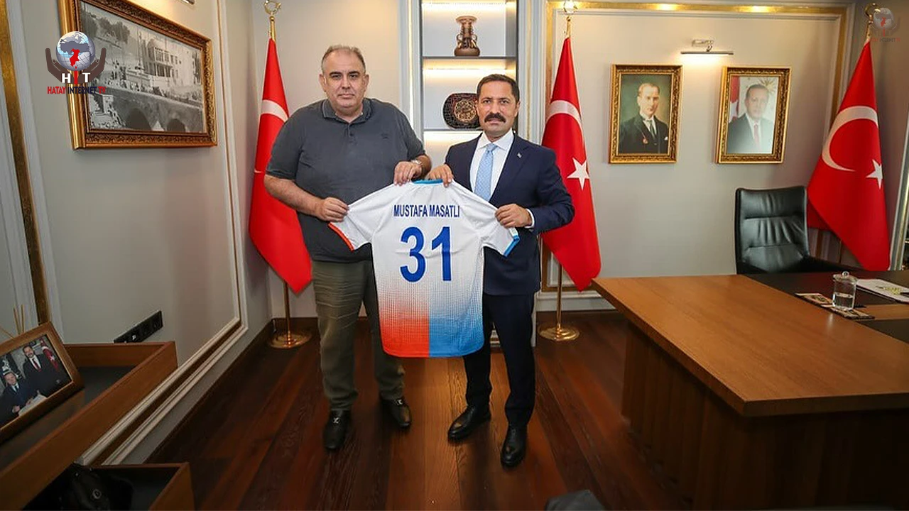 VALİ MASATLI, İSKENDERUNSPOR BAŞKANI BOLAT’I AĞIRLADI