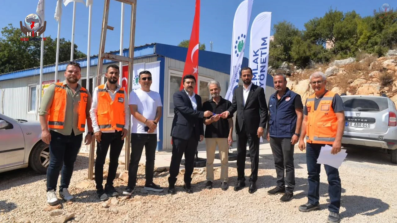 Yayladağı’nda 467 konutun anahtar teslimi başladı