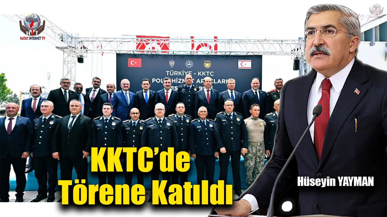 Yayman, KKTC’de Hibe Edilen Araçların Teslim Törenine Katıldı