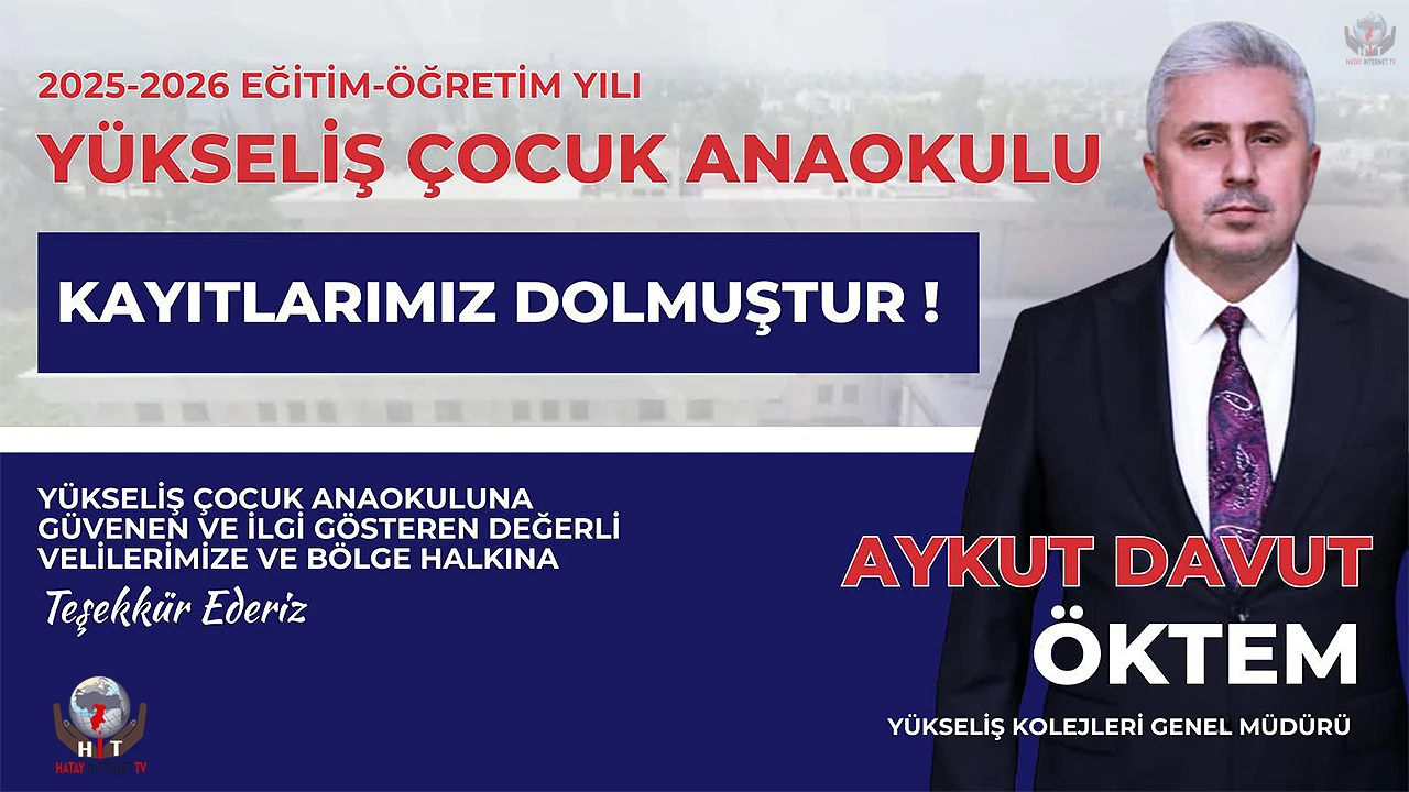 YÜKSELİŞ ÇOCUK ANAOKULU’NDA 2025-2026 KAYITLARI TAMAMLANDI