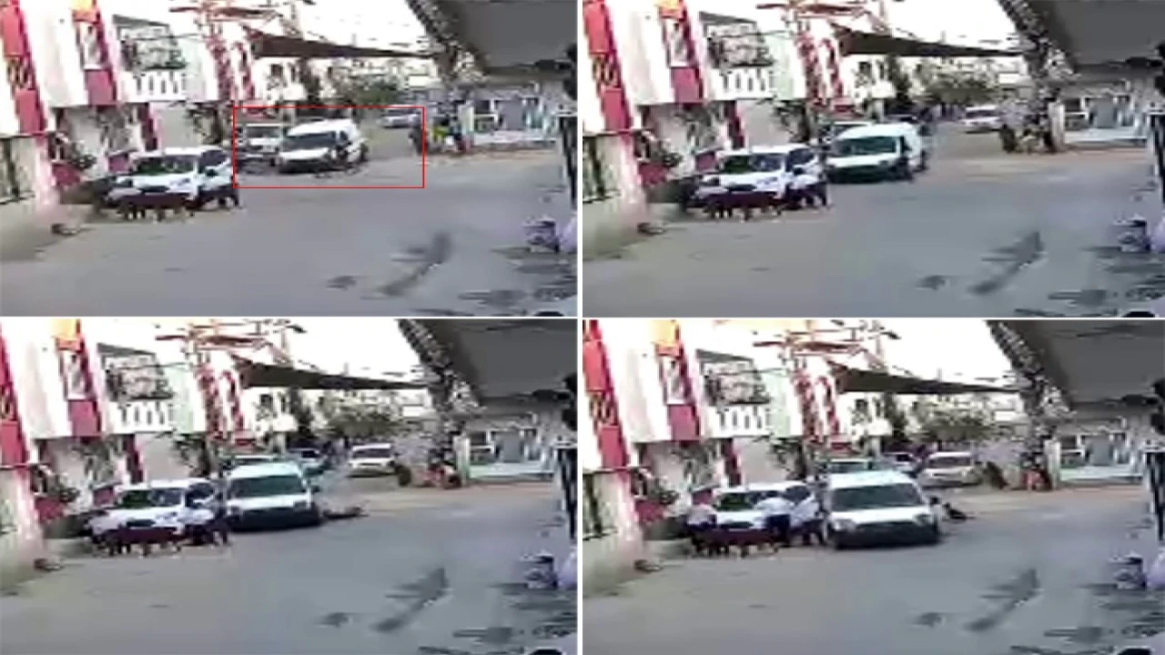 Adanada 17 gün önce yaşanan olayın görüntüleri ortaya çıktı: Şüpheliler polisten kaçarken çocuğa çarpmış
