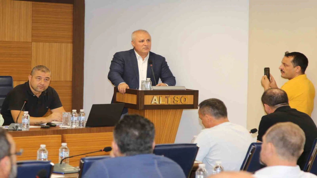 ALTSO Başkanı Eray Erdem: İş dünyamızın alın teri ekspertiz raporlarıyla yok sayılıyor