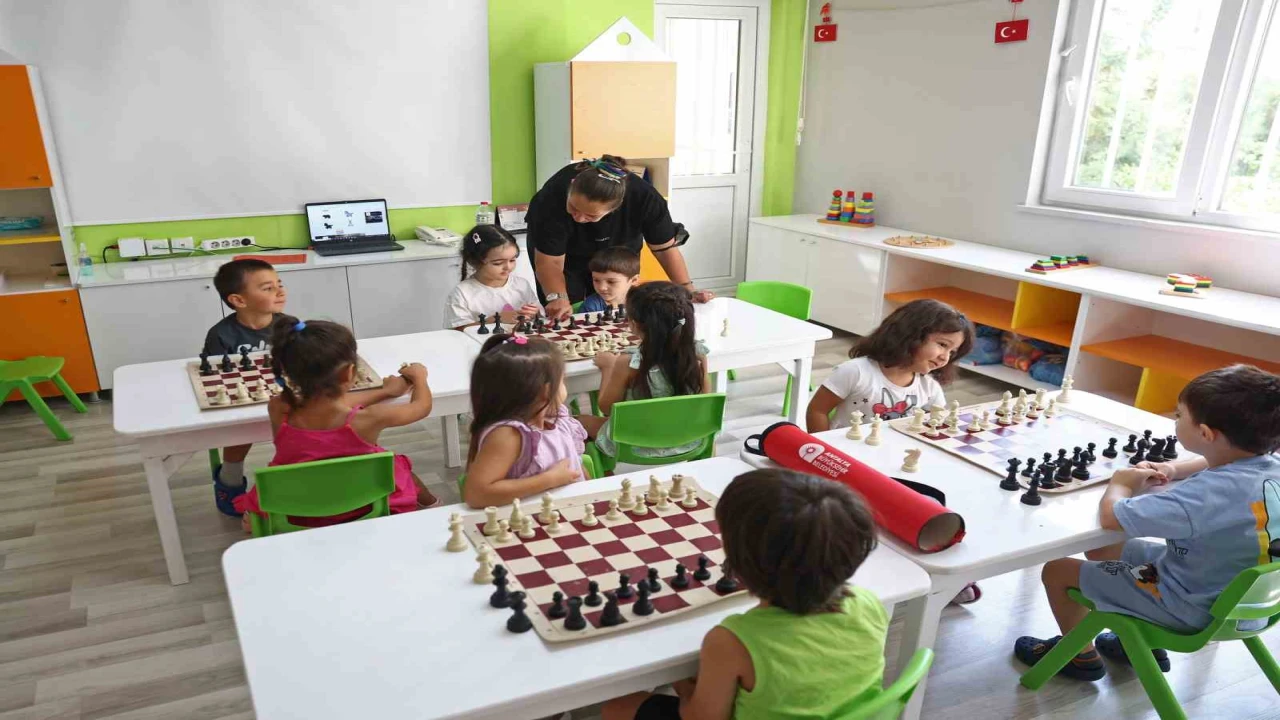 Antalya Büyükşehir Belediyesi kreşlerinde yeni eğitim yılı heyecanı