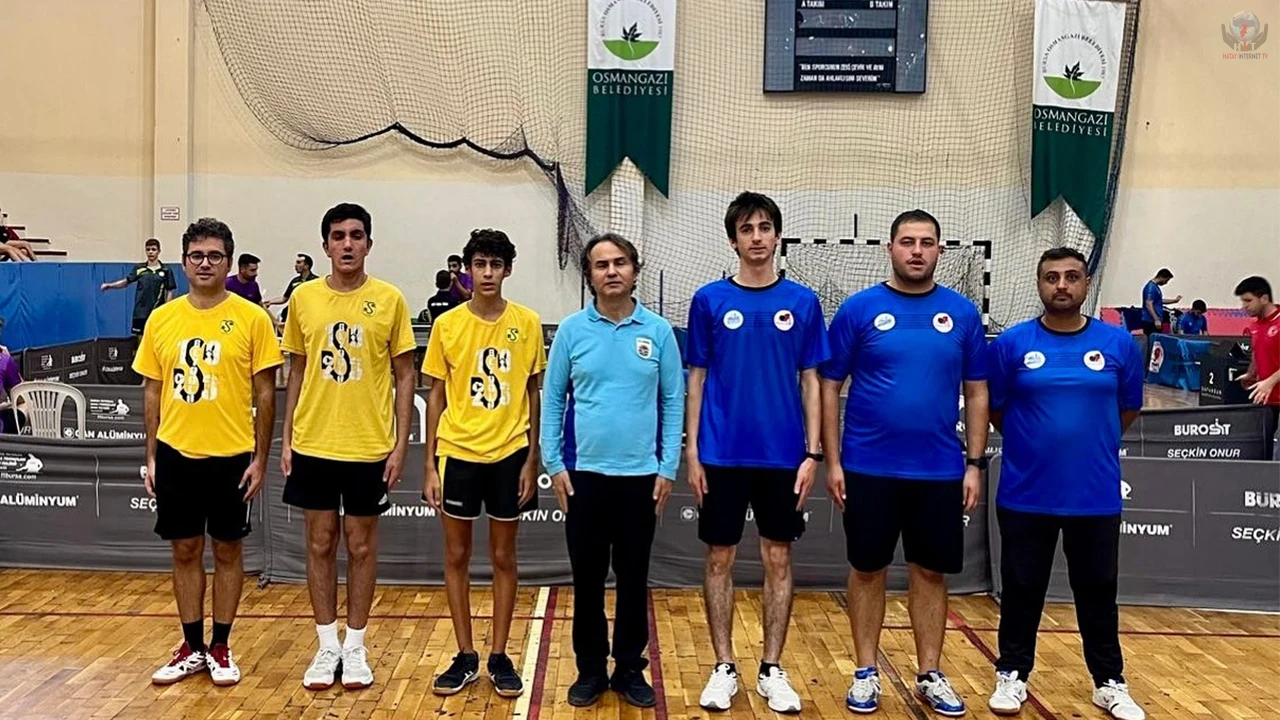 BAŞKAN YAPAR'DAN MASA TENİSİ TAKIMINA TEBRİK