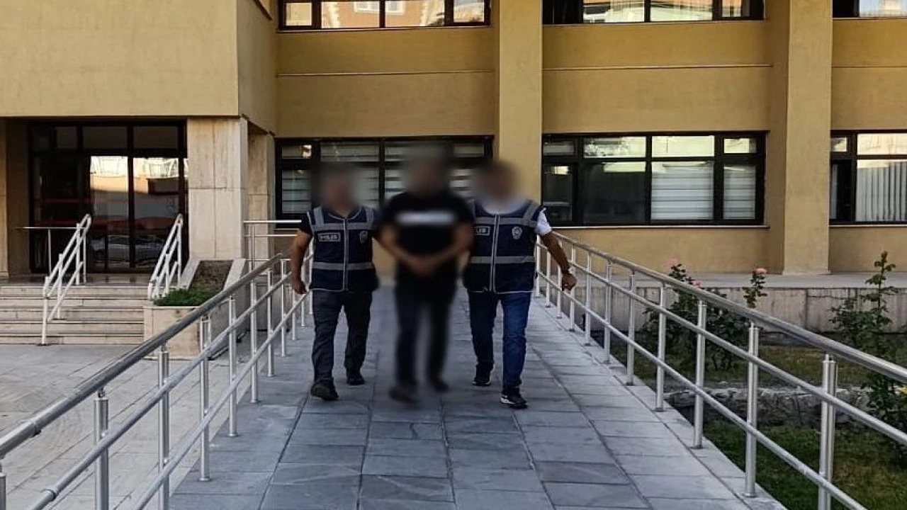 Burdurda 13 yıl hapisle aranan şahıs yakalandı