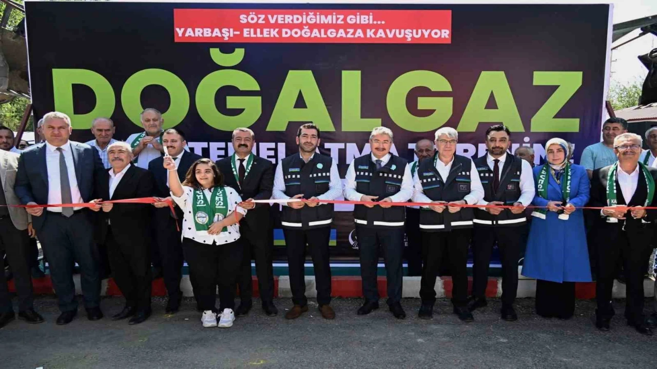 Düziçinin Yarbaşı ve Ellek beldeleri doğalgaza kavuşuyor