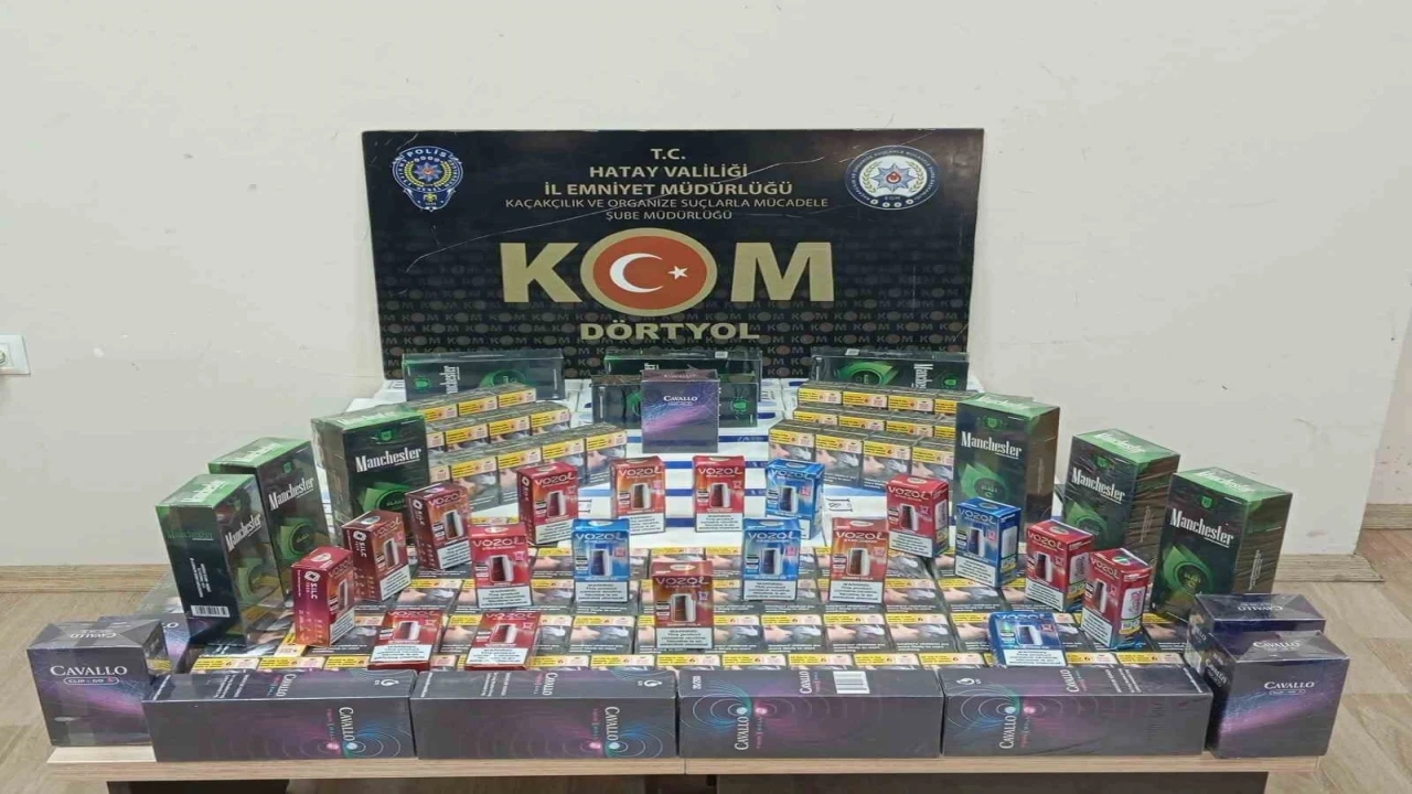 Hatayda sahte içki ve kaçakçılık operasyonu