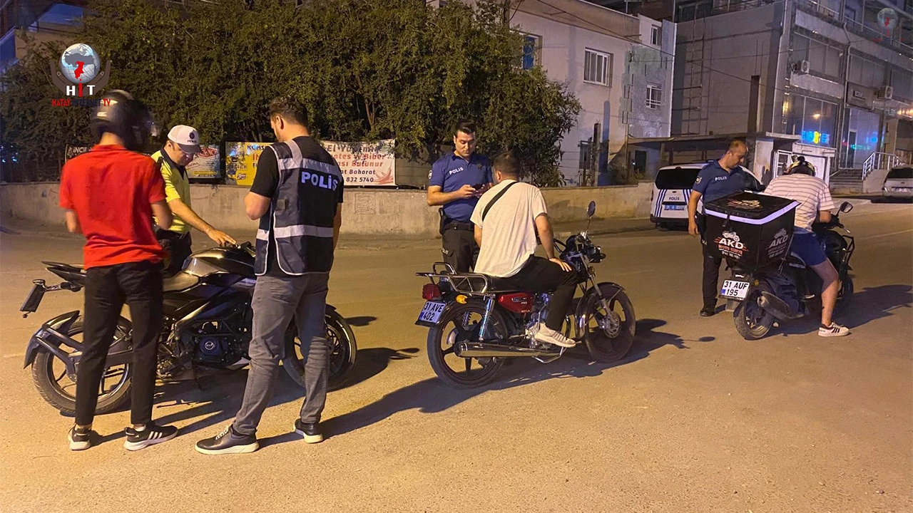 İskenderun’da 30 bölgede asayiş denetimi yapıldı