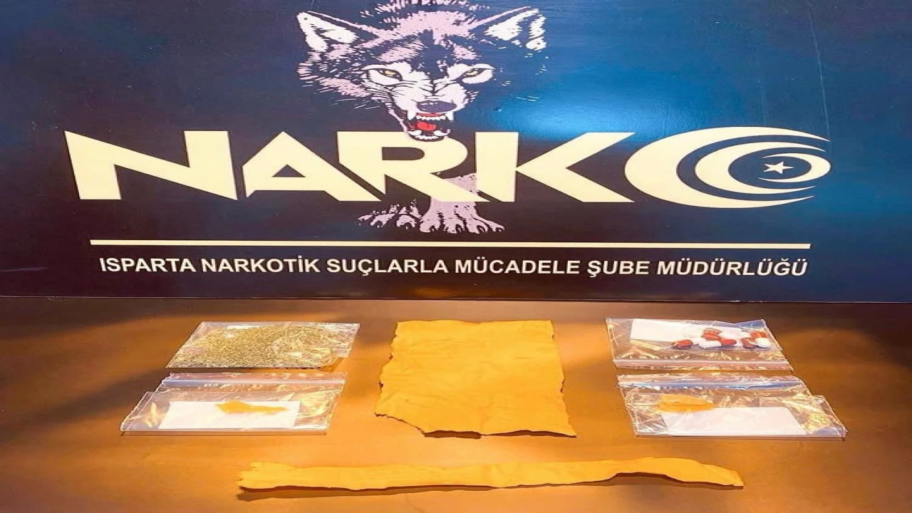 Ispartada uyuşturucu operasyonu: 1 gözaltı