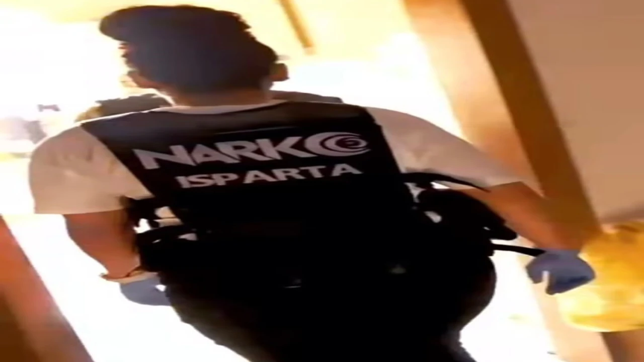 Ispartada uyuşturucu operasyonu: 1 tutuklama