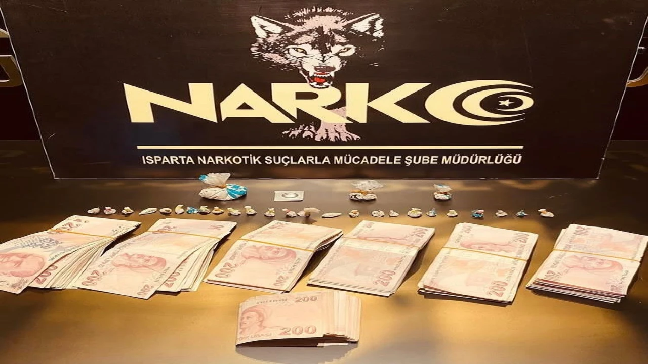 Ispartada uyuşturucu operasyonu: 4 şüpheli yakalandı