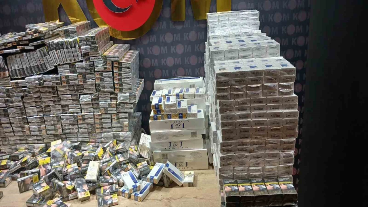 Kahramanmaraşta kaçakçılıkla mücadele