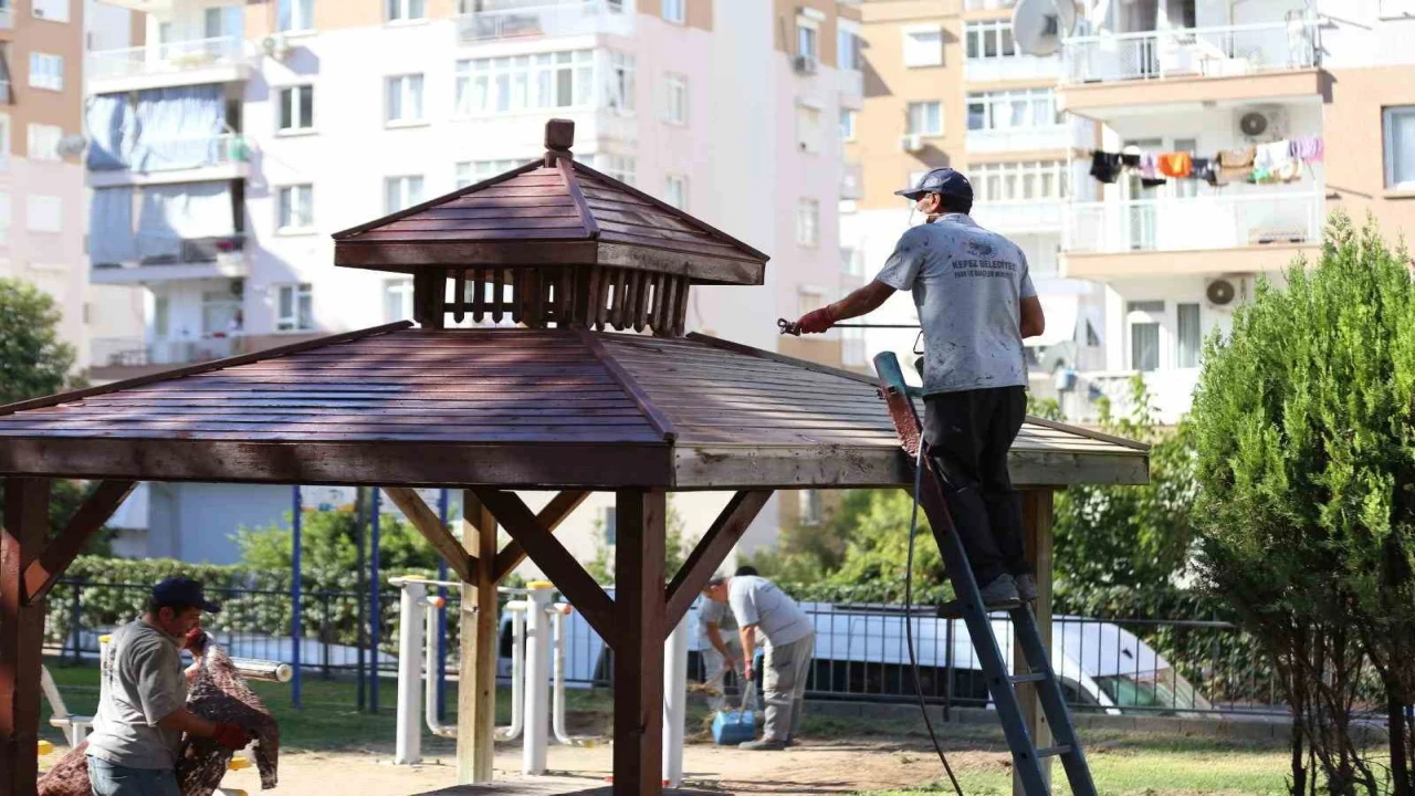 Kepez Belediyesi Esentepede yaptığı yenileme çalışmalarıyla bölgeye modern bir çehre kazandırdı