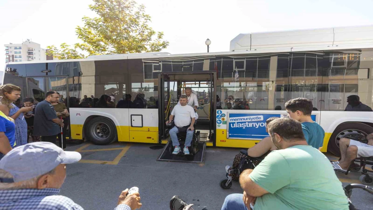 Mersinde Avrupa Hareketlilik Haftasında özel bireylere güvenli ulaşım eğitimi